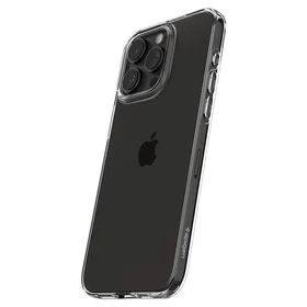 Dėklas telefonui Spigen Crystal Flex iPhone 15 Pro Max - skaidrus (m)