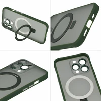 Tel Protect Magical Magnetinis Dėklas su stovu Iphone 15 Plus žalias