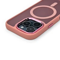 Magnetinis madingas dėklas telefonui iPhone 17 Air - rožinis