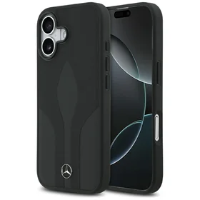 Mercedes odinis The Move Magnetinis dėklas telefonui iPhone 17 - juodas