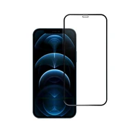 Apsauginis stiklas Blue Star - APP IPHONE 12/12 Pro 5D pilnas dangtis juodas