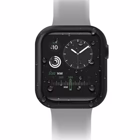 Uniq dėklas Nautic Apple Watch Series 7/8/9 45mm juodas/juodas