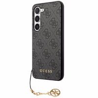Guess 4G Charms Collection dėklas telefonui Samsung Galaxy A35 - juodas