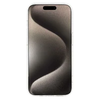 Blizgus magnetinis dėklas telefonui Iphone 14 Pro skaidrus