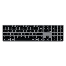 Wireless keyboard QWERTY Satechi Slim X3 ST-BTSX3M space gray