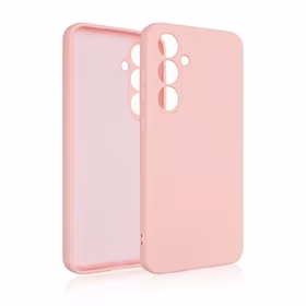 Beline Silikoninis dėklas Samsung S24 FE rožinis auksinis