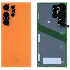 Galinis dangtelis Samsung S928 S24 Ultra Titanium Orange originalus (service pack)