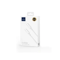 WiWU - Classic serijos duomenų kabelis Wi-C007 USB A į USB C 5A - baltas