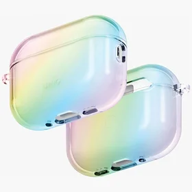 Uniq Iridescia Hang deklas AirPods Pro 3 - skaidrus daugiapalvis