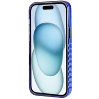 Audi IML MagSafe dėklas telefonui iPhone 15 / 14 / 13 - mėlynas