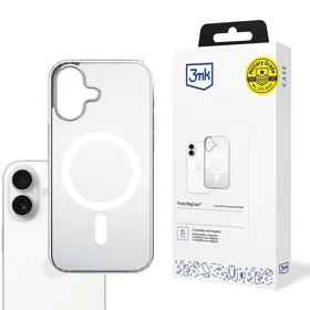 3mk Frosty MagCase dėklas telefonui iPhone 17 - balta