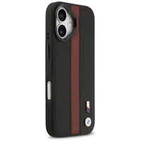 BMW M Perforated Stripe Logo Magnetinis dėklas iPhone 17 - raudonas