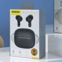 Dudao U21 TWS ANC ENC Bluetooth belaidės ausinės - juodos