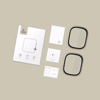 Tech-Protect grūdintas stiklas 2 vnt. Apple Watch Ultra 49mm sidabrinis ir juodas