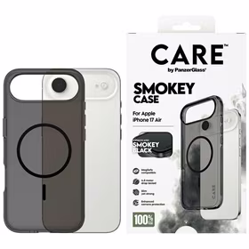 CARE by PanzerGlass Flagship Urban Explorer dėklas su juodu MagSafe iPhone Air - juodas