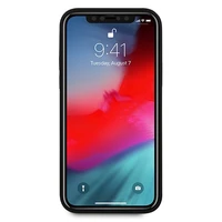 Guess GUHCP12LVSATMLRE iPhone 12 Pro Max 6.7" raudonas/raudonas kietas dėklas Saffiano