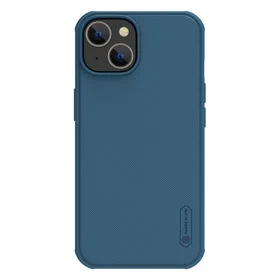 Dėklas Nillkin Super Frosted Shield Pro Magnetic Apple iPhone 14 Plus mėlynas