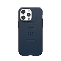 UAG Civilian Magnetinis dėklas telefonui iPhone 15 Pro Max - tamsiai mėlyna