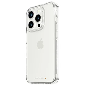 PanzerGlass kietas dėklas su D3O ir karinės klasės sertifikatu iPhone 15 Pro - permatomas
