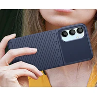 Thunder dėklas Samsung Galaxy A26 silikoninis šarvuotas - mėlynas