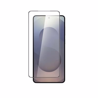 AmazingThing Radix grūdintas stiklas su juodu rėmeliu, skirtas Samsung S25 Edge