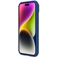 Nillkin CamShield Pro magnetinis dėklas telefonui iPhone 15 Plus su kameros apsauga - mėlynas