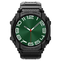 Spigen Rugged Armor Pro dėklas laikrodžiui Samsung Galaxy Watch Ultra (47mm) - matinis juodas