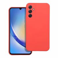 SILIKONINIS dėklas telefonui SAMSUNG A34 5G persikų