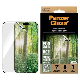 PanzerGlass MATRIX apsauginis stiklas iPhone 16 Pro 6.3" itin platus 2870