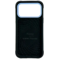 Nimmy Cool&Cute 2.0 vilko dėklas telefonui iPhone 17 Pro - juodas