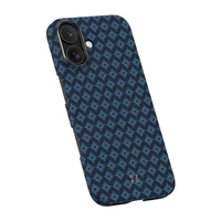 "Benks" magnetinis šarvas Air Armor Grid Kevlar korpusas su metaliniu rėmeliu 600D (0067), skirtas Iphone 17 blue