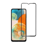 Apsauginis stiklas Blue Star - SAMSUNG A23 5G viso ekrano (su rėmeliu, mažo dydžio) - juodas