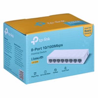 TP-Link LS1008 Ne-valdomas Fast Ethernet (10/100) Balta