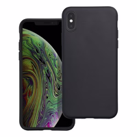 Matinis dėklas IPHONE X / XS juodas