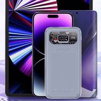 Acefast išorinė baterija 10000mAh Sparkling Series greitas įkrovimas 30W pilka (M1)