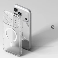 "Ringke Fusion" magnetinis "MagSafe" dėklas "iPhone 17 Pro" - matinis