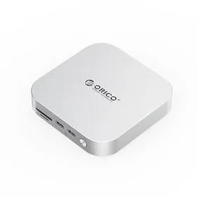 "Orico MiniLink 9-in-1" doko stotis su M.2 SSD kietojo disko įkrova - sidabrinė