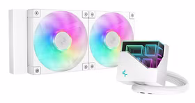 DeepCool LT240 Procesorius Universalusis skystinis aušintuvas 12 cm Balta 1 vnt