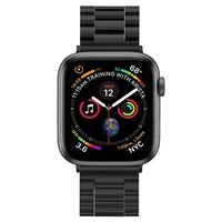 Spigen Modern Fit dirželis Apple Watch 4 / 5 / 6 / 7 / 8 / SE / Ultra (42/44/45/49 mm) – juodas