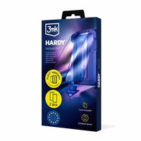 LCD apsauginis stikliukas (2 vnt.) su aplikatoriumi 3mk Hardy Hardura 9H Samsung S948 S26 Ultra juodas