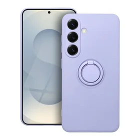 SILIKONINIS ŽIEDAS dėklas telefonui SAMSUNG S25 violetinis
