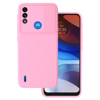 Camshield Soft dėklas telefonui Motorola Moto E7 Power/E7i Power šviesiai rožinis