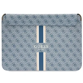 Guess 4G Printed Stripes dėklas 16" nešiojamam kompiuteriui - mėlynas