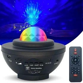 LED žvaigždžių projektorius Reach Starry Bowl, juodas