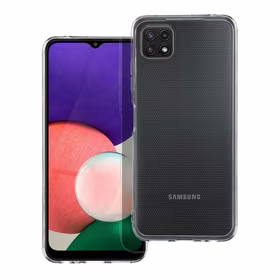 Dėklas telefonui 2 mm skaidrus skirtas SAMSUNG A22 5G