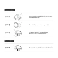 Ringke Slim 2 rinkinys dėklas Samsung Galaxy Watch 8 Classic 46mm - skaidrus-matinis juodas