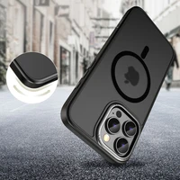 Tech-Protect MagEdge Magnetinis dėklas telefonui iPhone 16 Pro - pusiau skaidrus