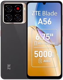 ZTE mobilusis telefonas Blade A56 4/128GB juodas