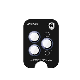 Joyroom JR-MFY0253 Apsauginis stiklas iPhone 15 Pro/15 Pro Max objektyvams - mėlyna