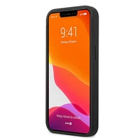 Karl Lagerfeld Odinis Ikonik Karl's Head Metalinis dėklas iPhone 13 mini - juodas